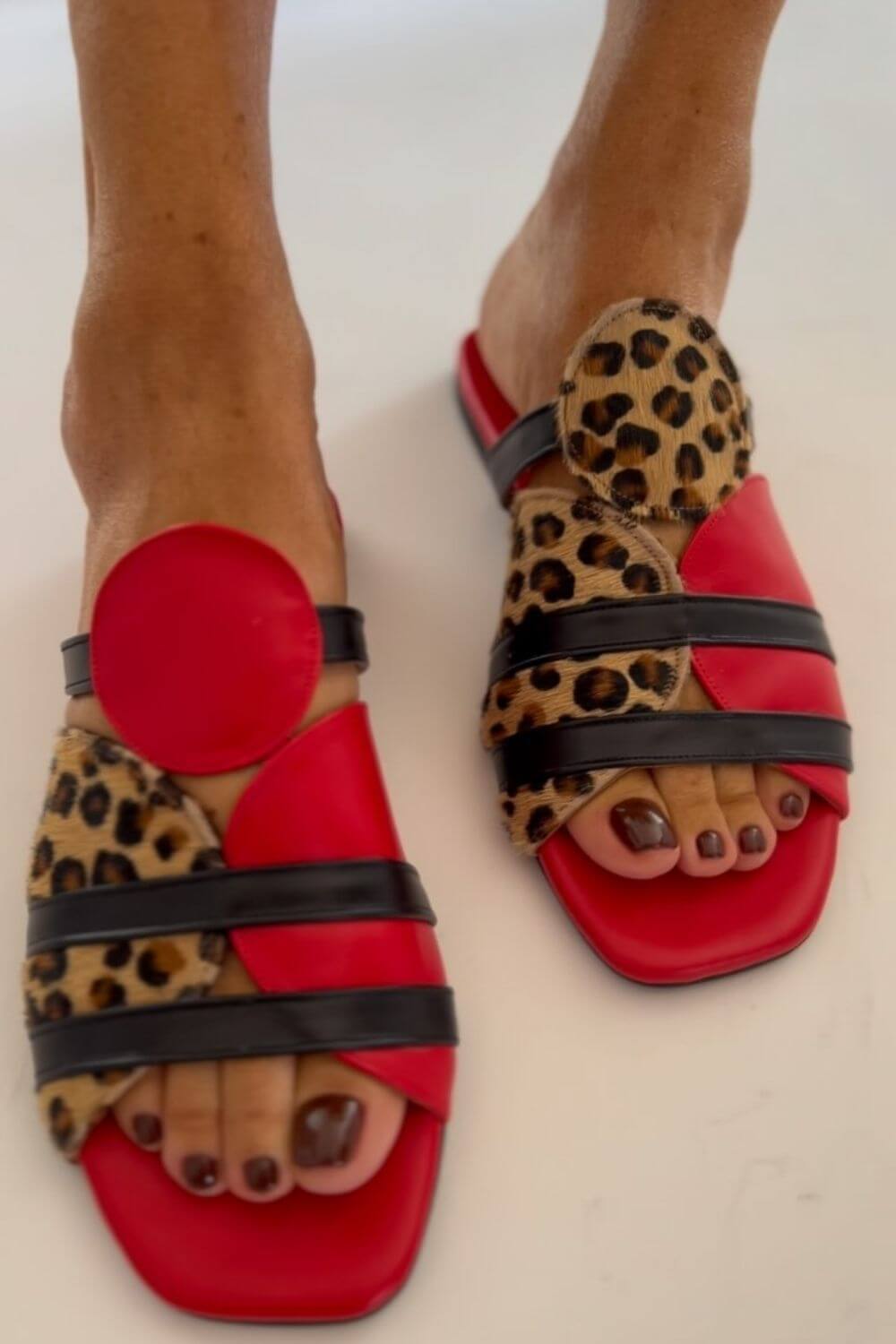 Delmira - Scarlet Clogs