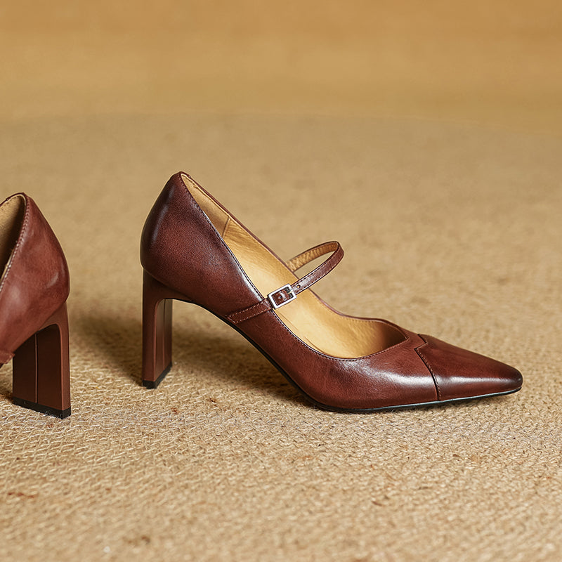 Genuine Leather Espadrilles