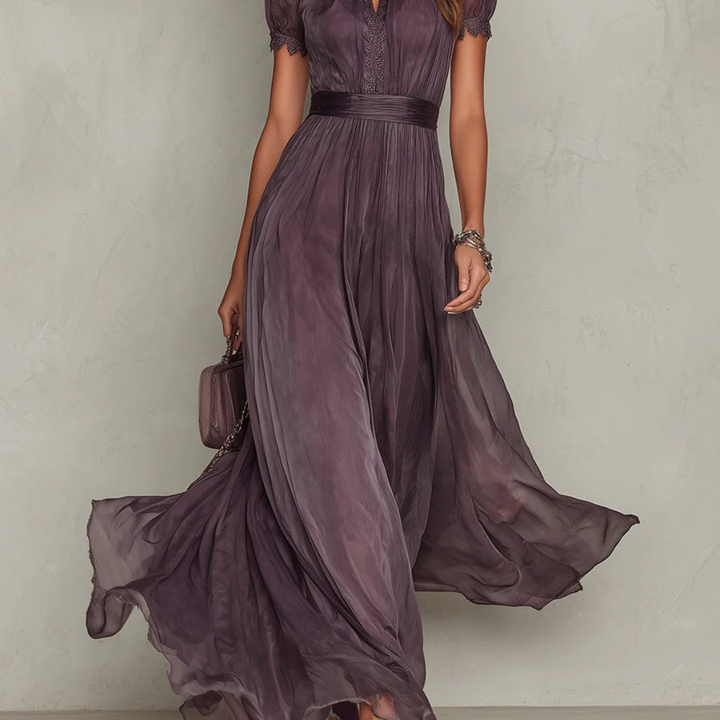 Yolanda | Long Robe with Stunning Fluidity