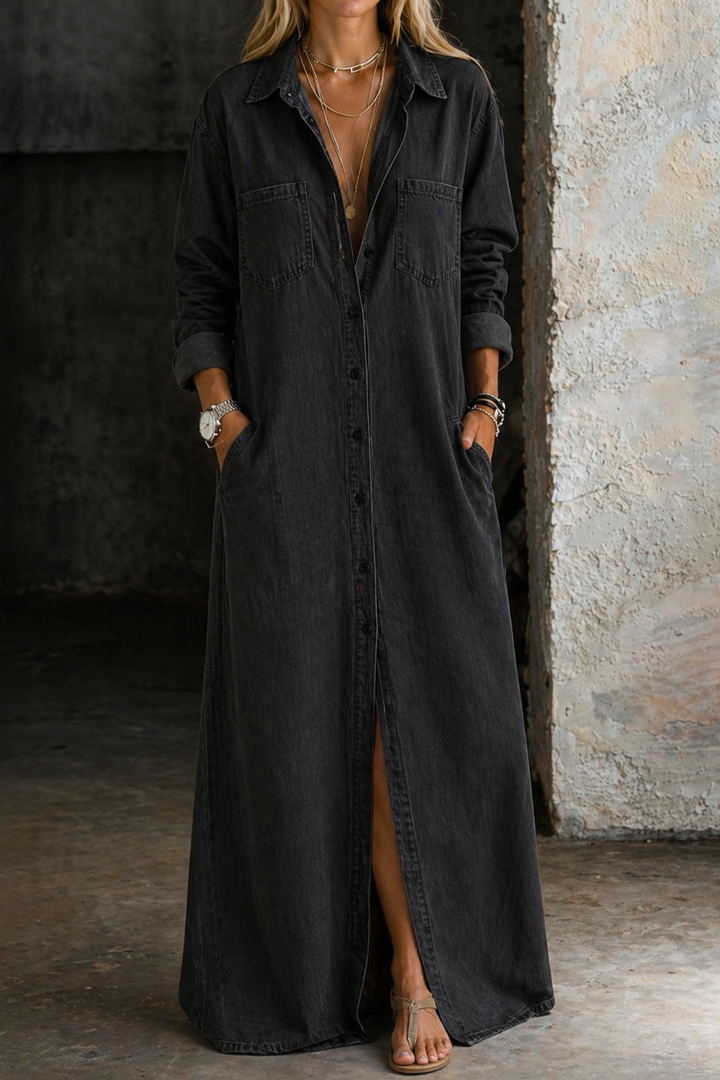 Daniela - Classic Button-Up Dress
