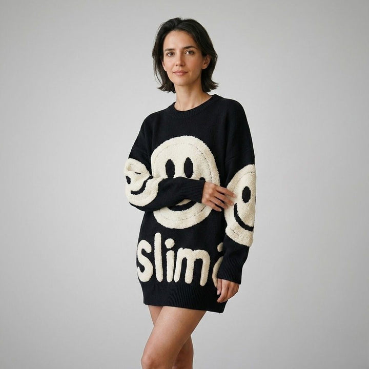 Graphic Print Oversized Hoodie