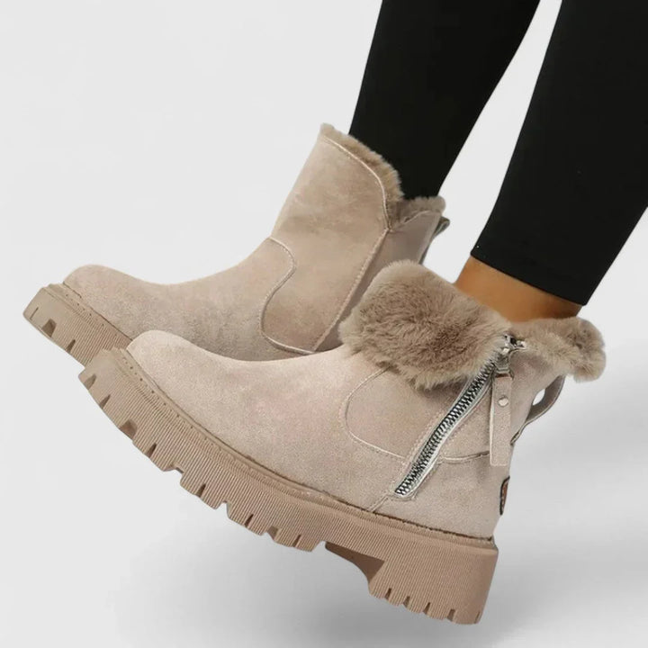Irini - Comfortable and warm boots with soft lining for everyday elegance