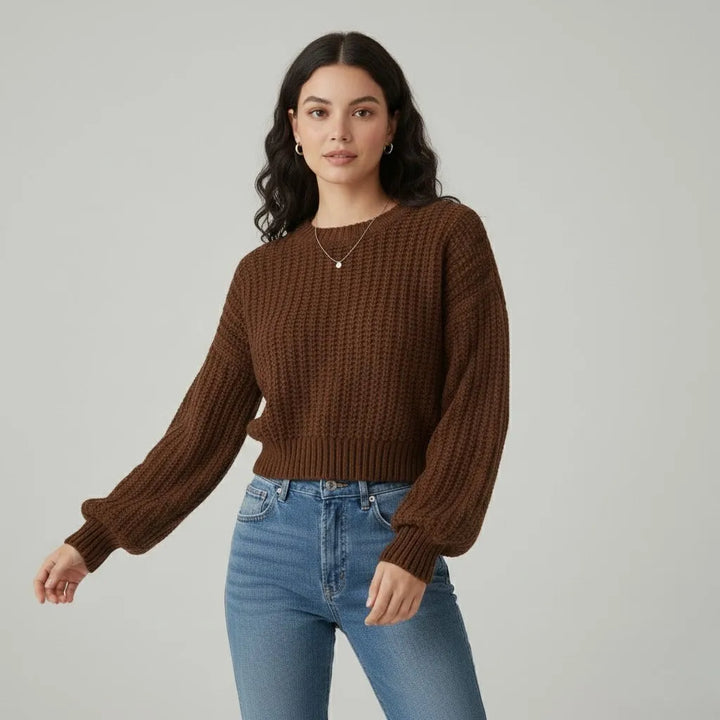 Cozy Oversized Ribbed Knit Sweater