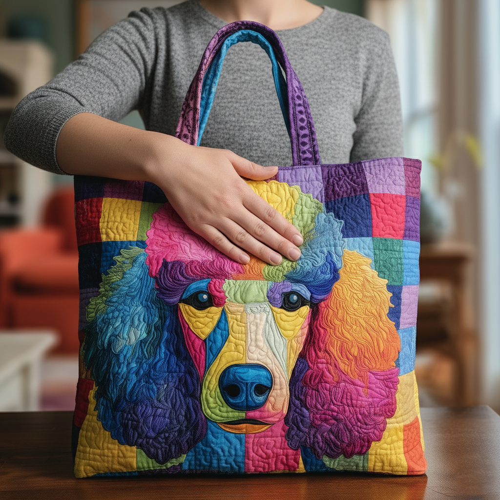 Poodle Blanket Tote Bag - Code GFTOTG79
