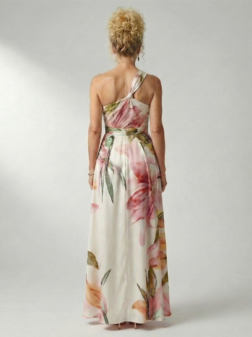 Dagmar | Halter Neck Floral Maxi Dress