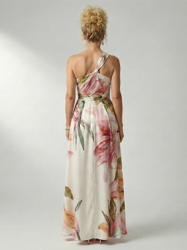 Dagmar | Halter Neck Floral Maxi Dress