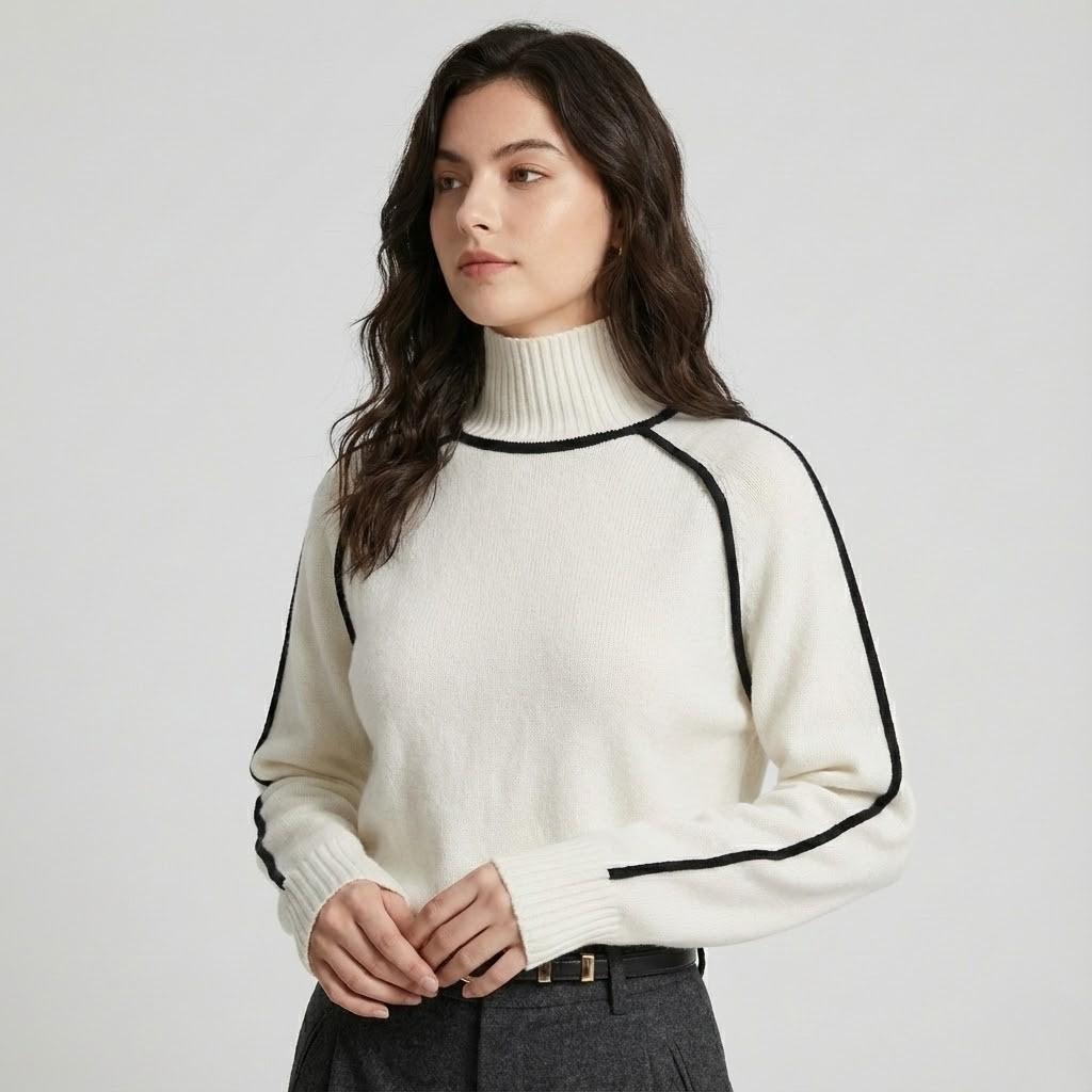Chic Loose-Fit Sweater in Soft, Elegant Design