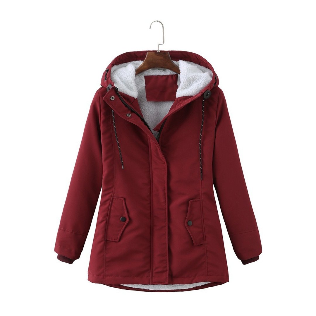 Guadalupe | Cozy Hooded Cold Weather Coat