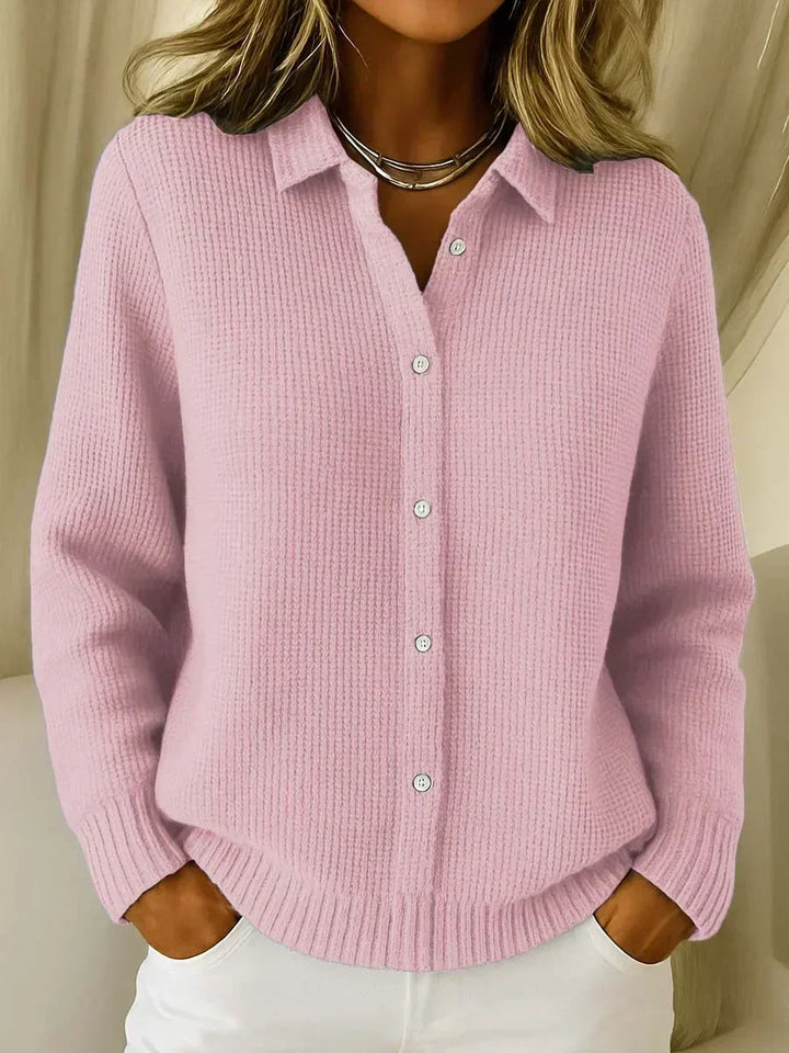 Katrina | Structured Sweater with Buttons