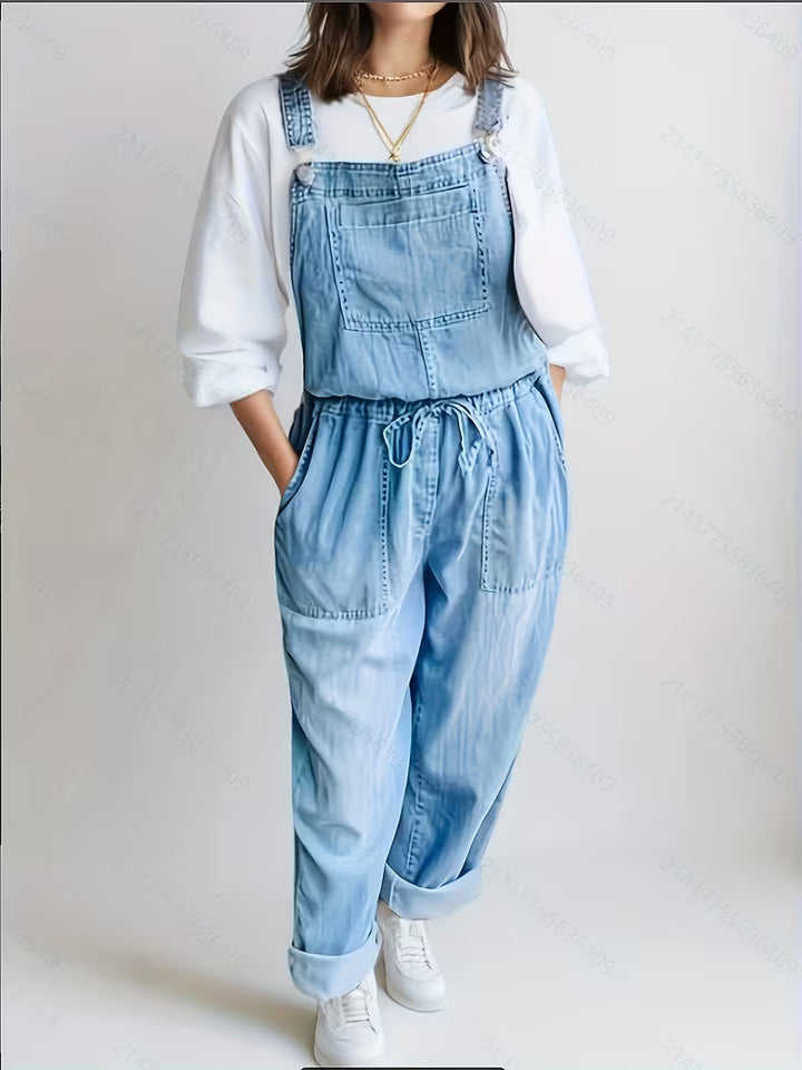 Verónica - Casual Denim Jumpsuit
