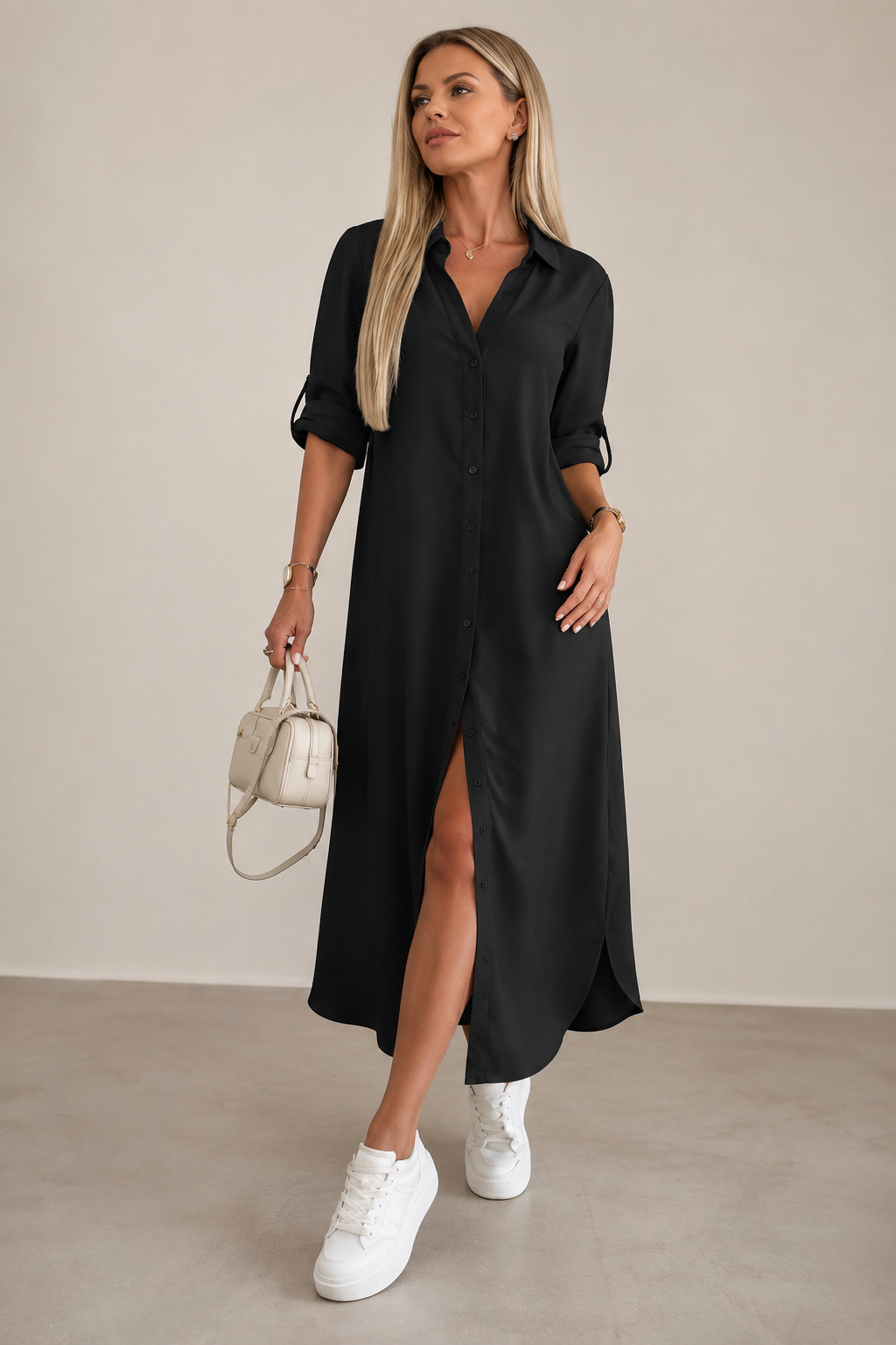 Běla | Relaxed Fit Shirt Dress