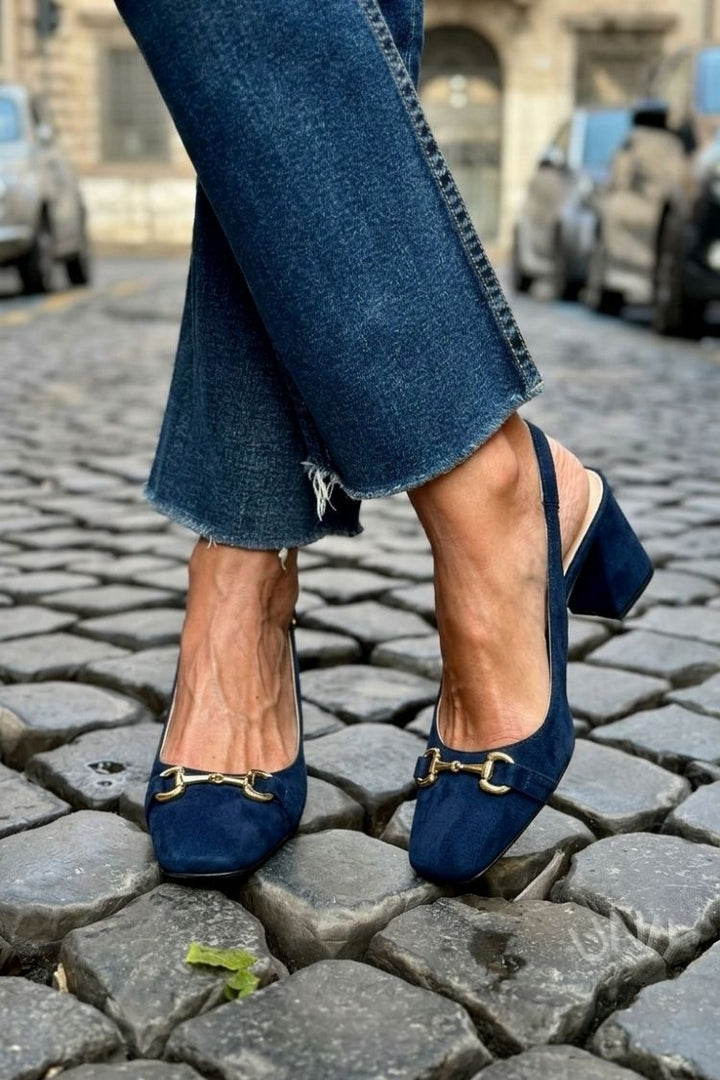 Honorina - Nubuck High Heel Pumps