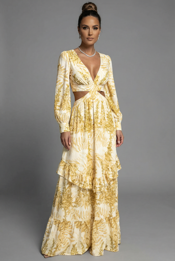 Zdenka | Sleeveless Textured Maxi Dress