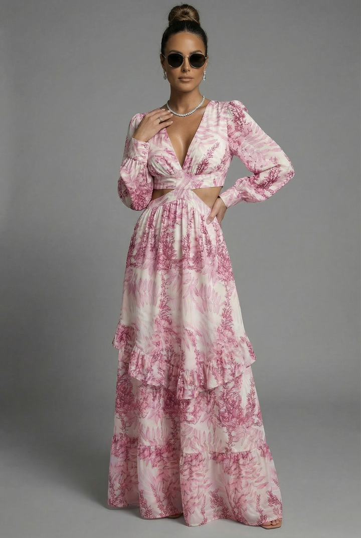 Zdenka | Sleeveless Textured Maxi Dress