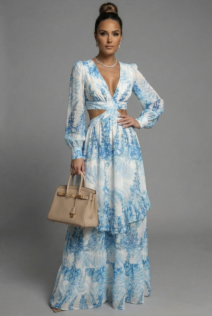 Zdenka | Sleeveless Textured Maxi Dress