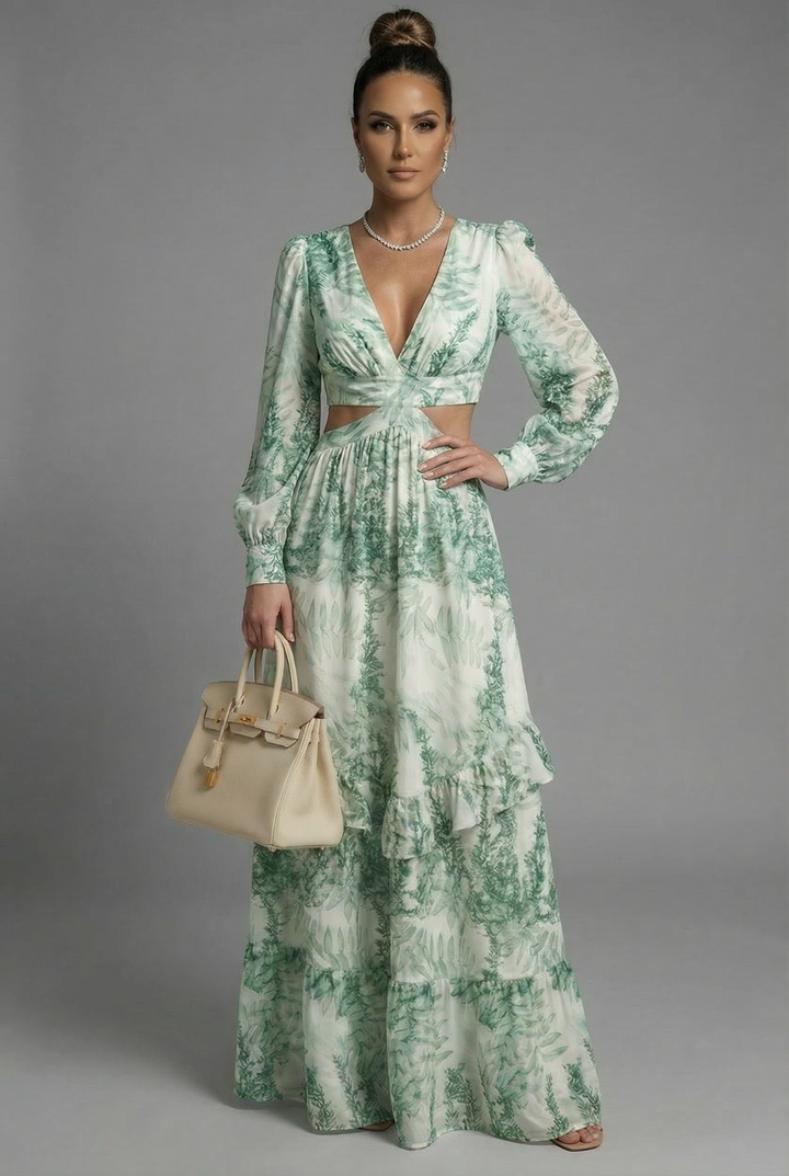 Zdenka | Sleeveless Textured Maxi Dress