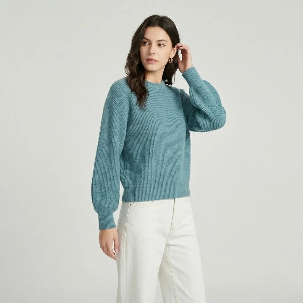 Cozy Minimalist Knit Pullover