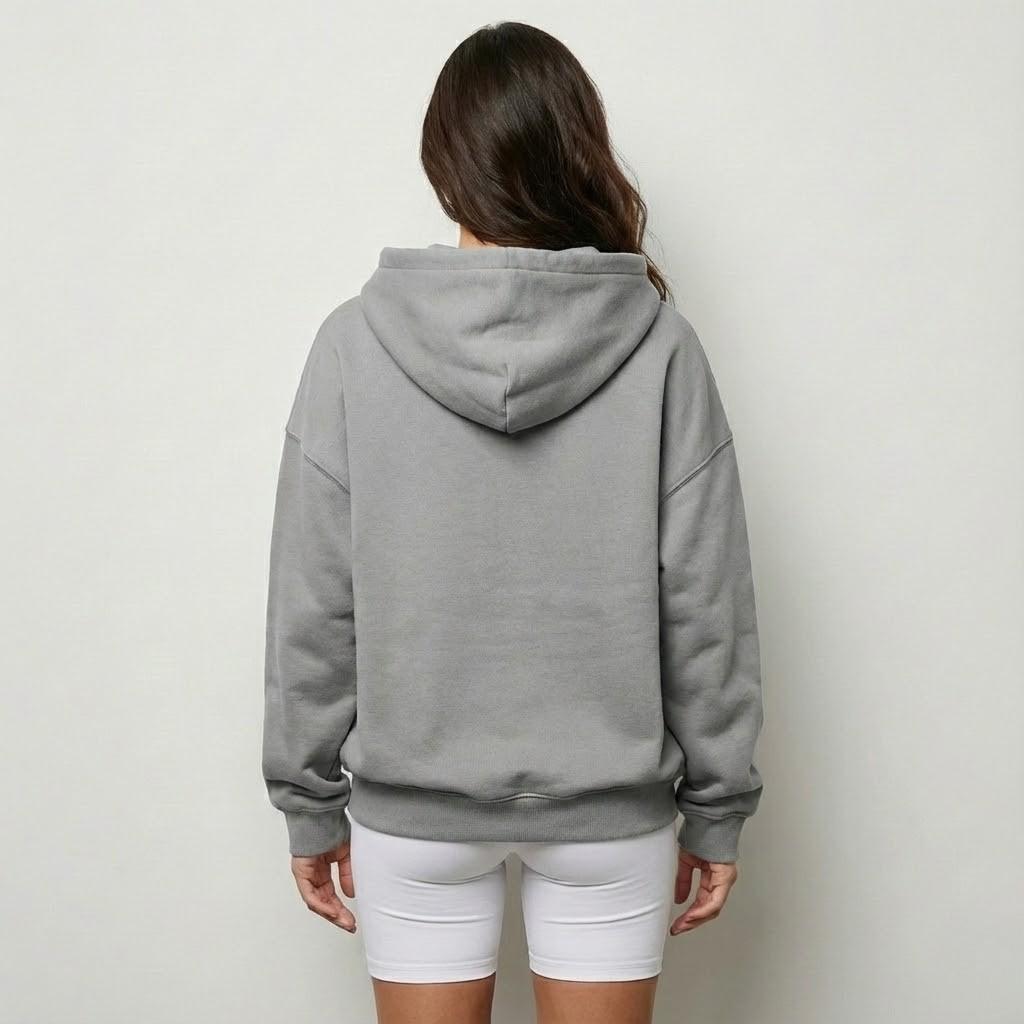 Cozy Oversized Cotton Blend Hoodie