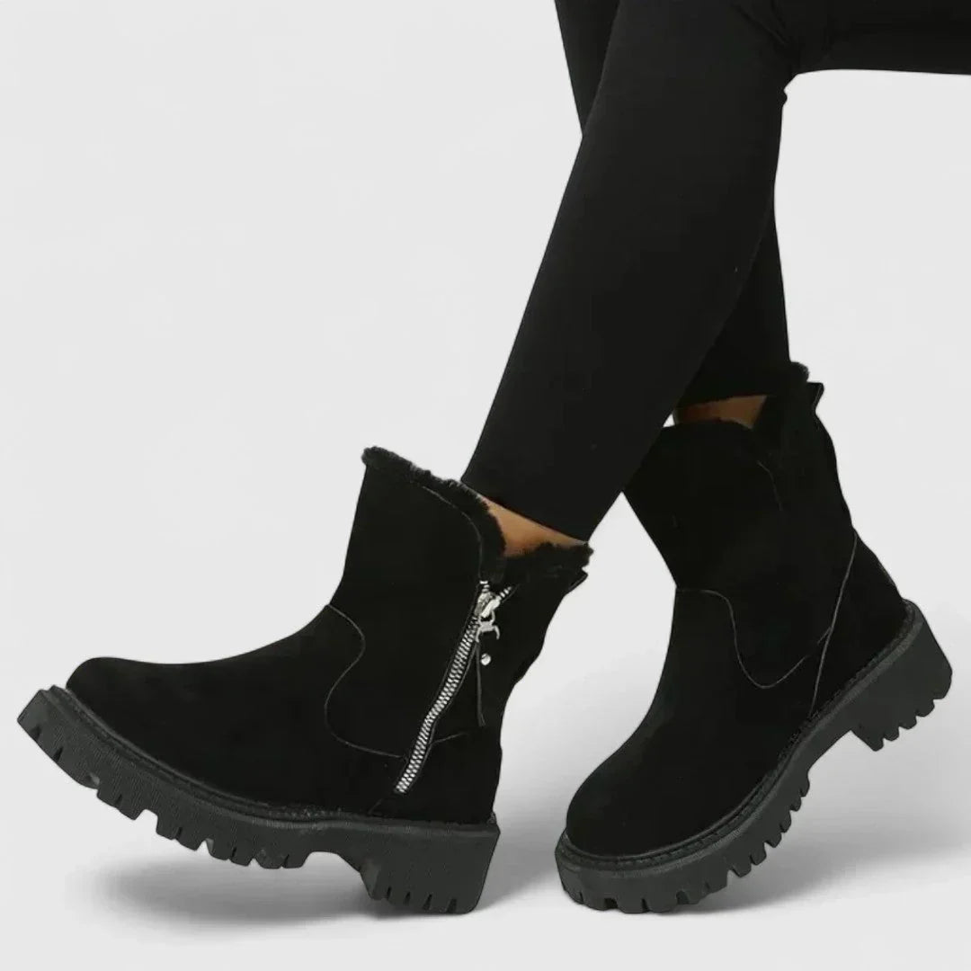 Irini - Comfortable and warm boots with soft lining for everyday elegance