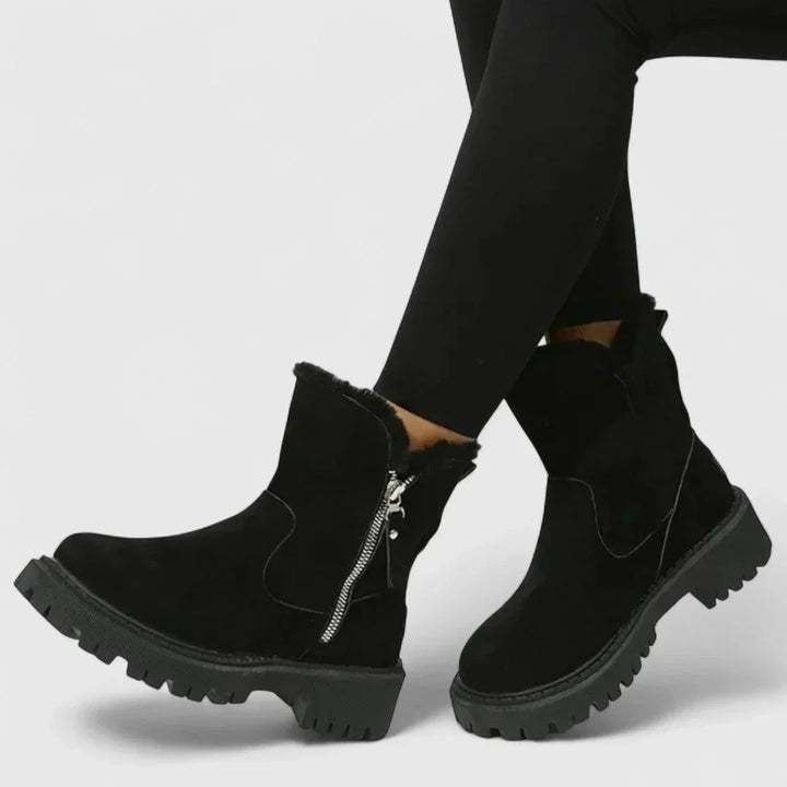 Irini - Comfortable and warm boots with soft lining for everyday elegance