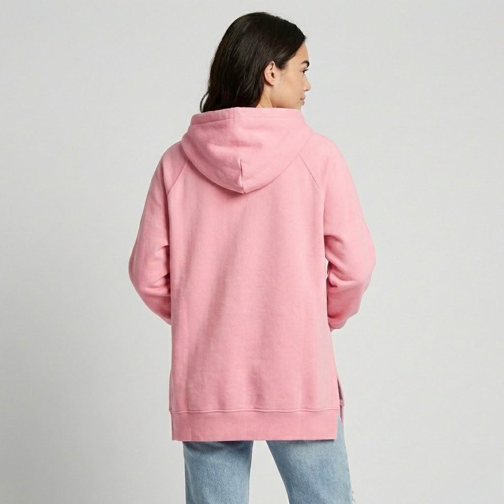 Extra Roomy Hoodie with Side Slits