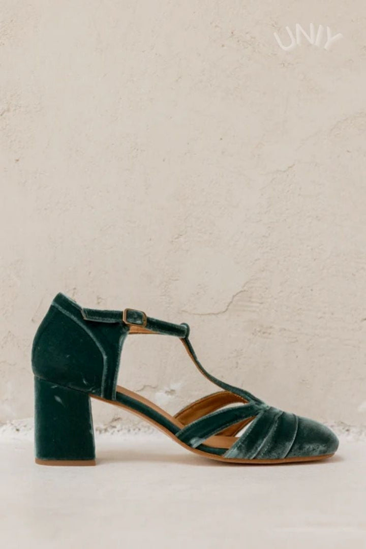 Sarafina - Fabric Cut-out Heels