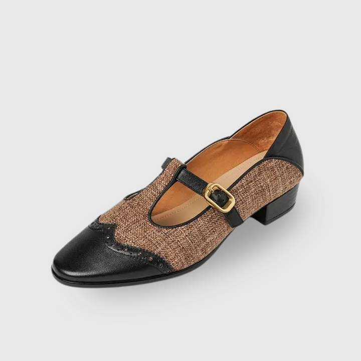 Sophie – Vintage Shoes with Buckle Design