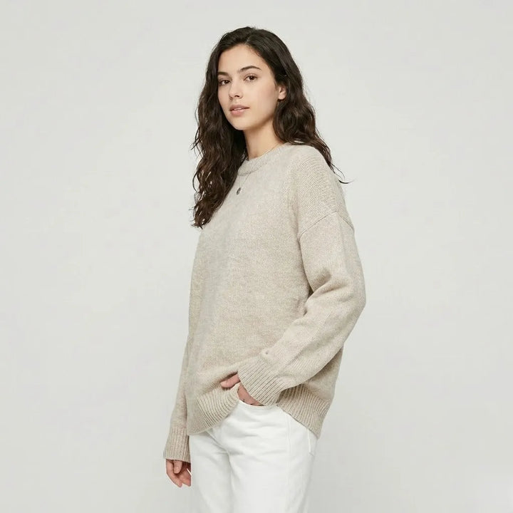 Timeless Relaxed Fit Soft Knitted Sweater