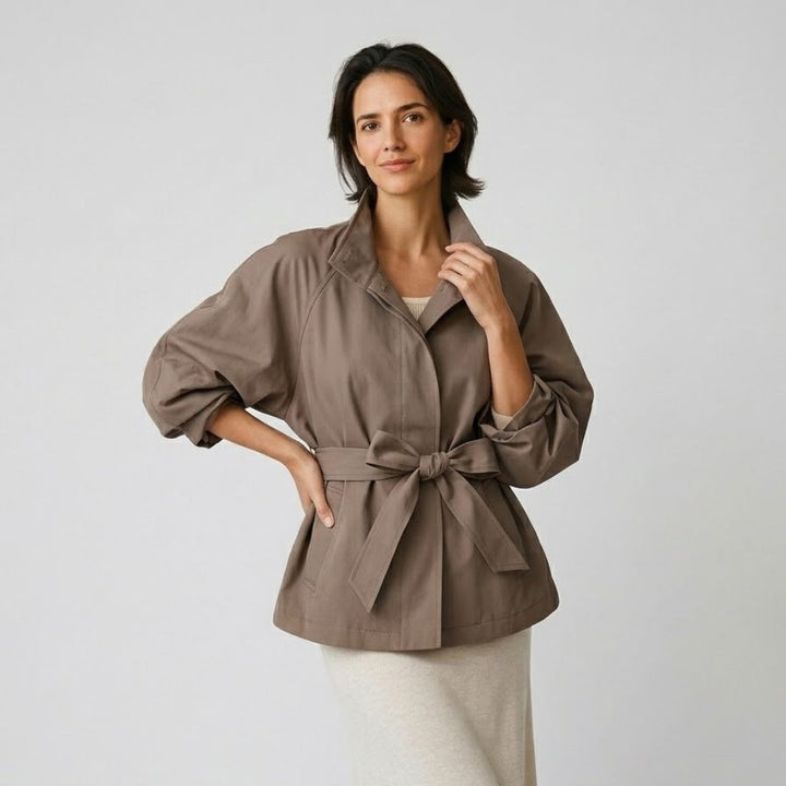 Fluid Lapel Coat