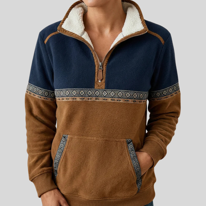 Neeltje | Cozy Half-Zip Pullover