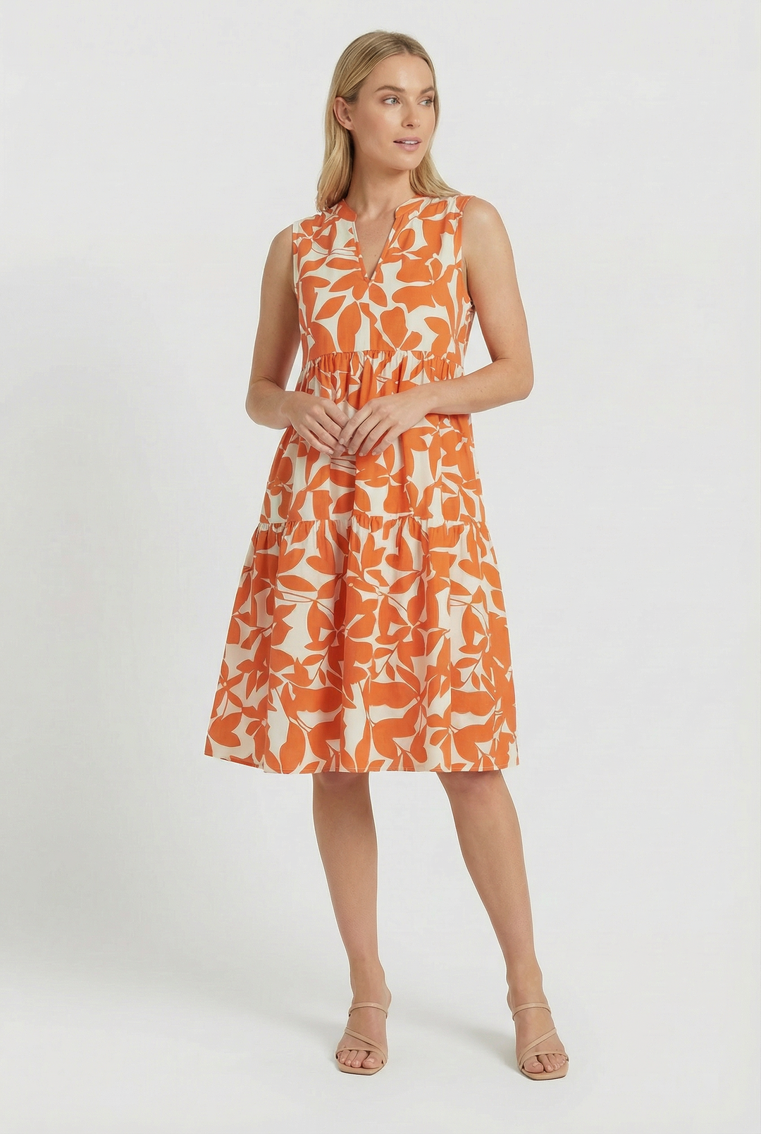 Evelína | Floral Print Summer Mini Dress