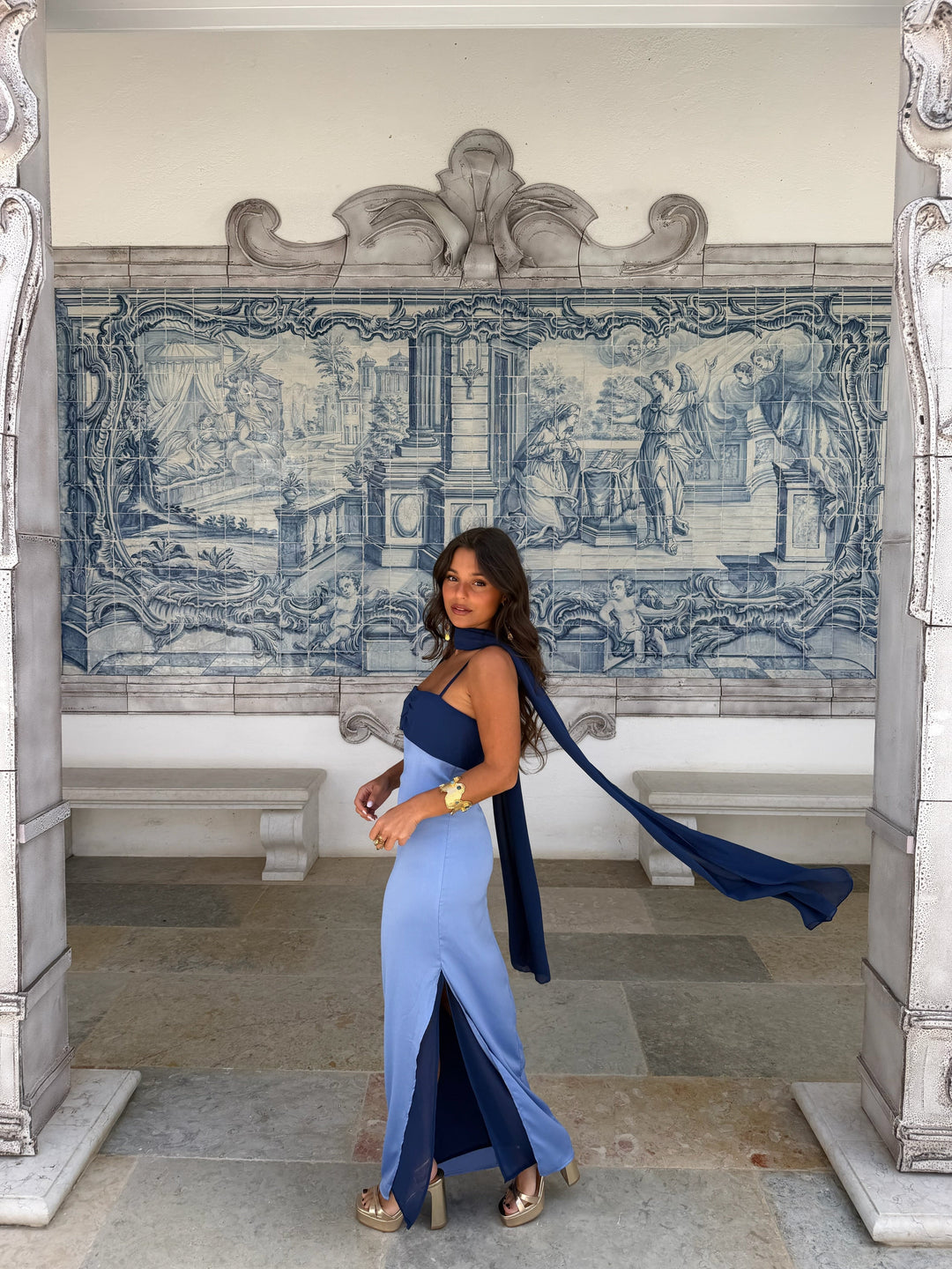 Cabanas - Blue Dress
