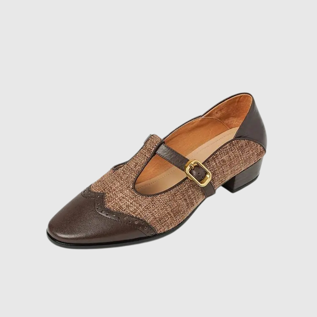 Sophie – Vintage Shoes with Buckle Design