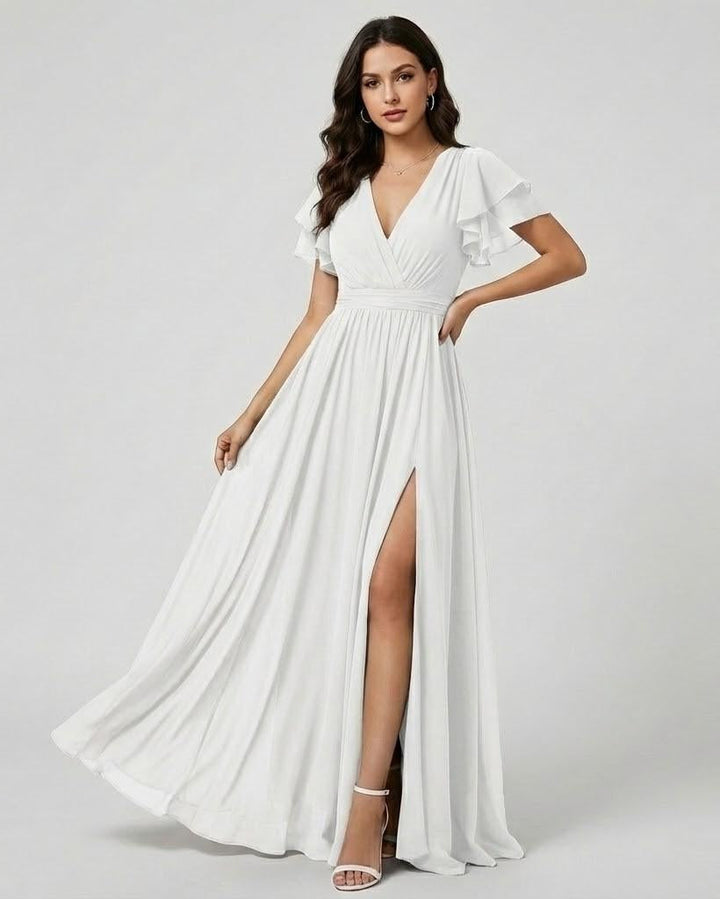 Bohumila | Ruffled Detail Long Dress