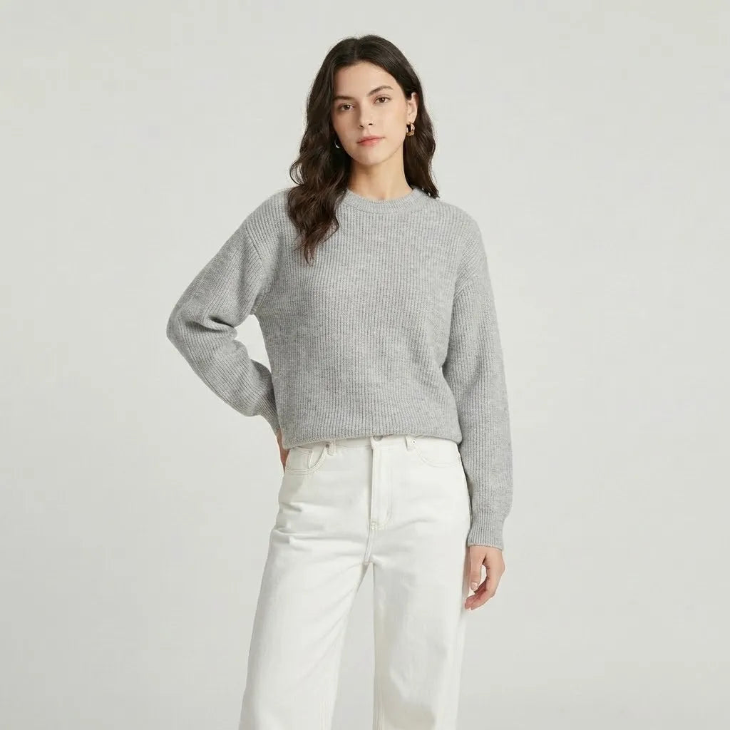 Cozy Minimalist Knit Pullover