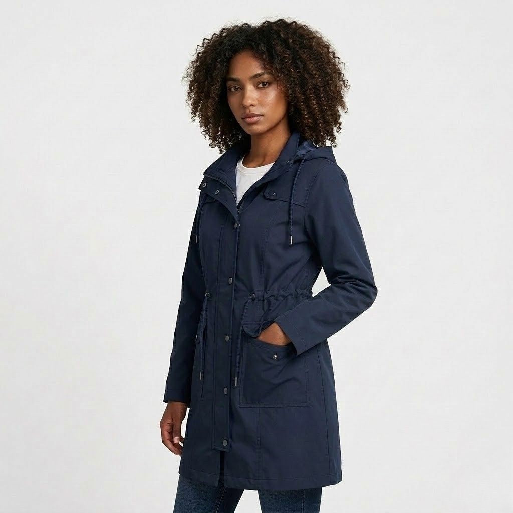 Versatile Hooded Jacket with Adjustable Features