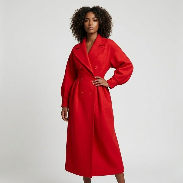 Belted Longline Structured Coat