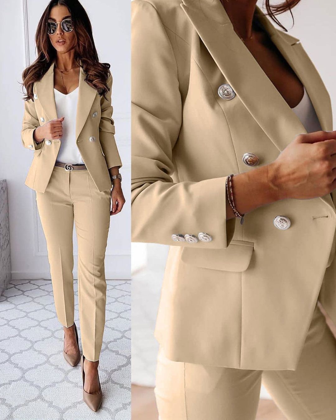 Maria - Women's Blazer with Sophisticated Style