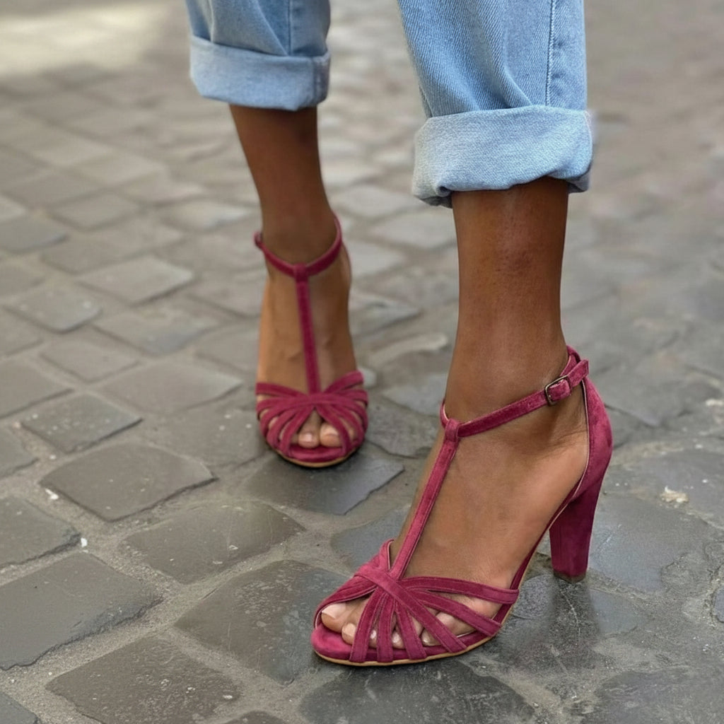 Nazira - Soft Nubuck Sandals