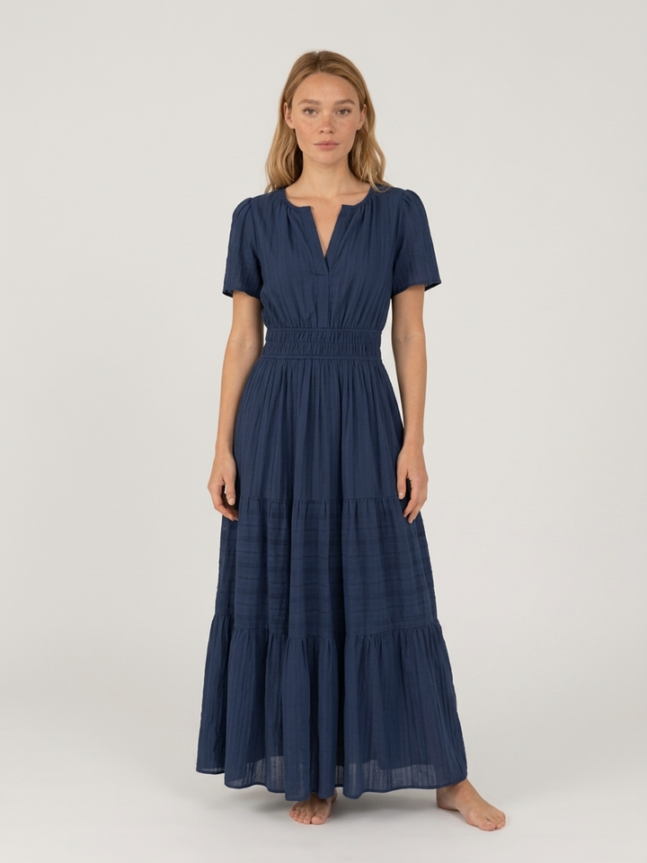 Vieroslava | Flowing Bohemian Maxi Dress