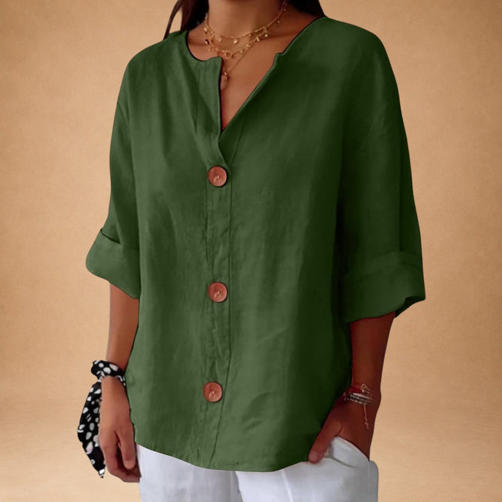 Casual Textured Blouse