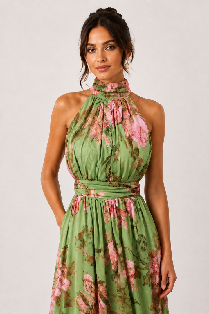 Bohumíra | Floral Print Summer Dress