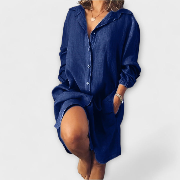 Clara - Linen Everyday Shirt