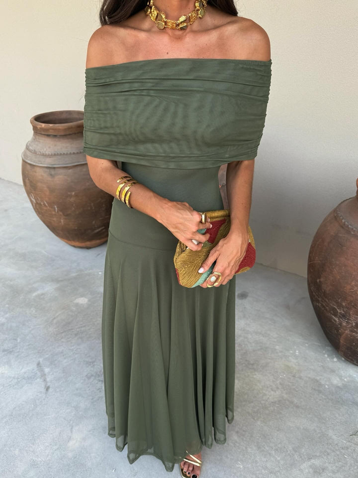 Silves - Long Dress Terracotta Toledo