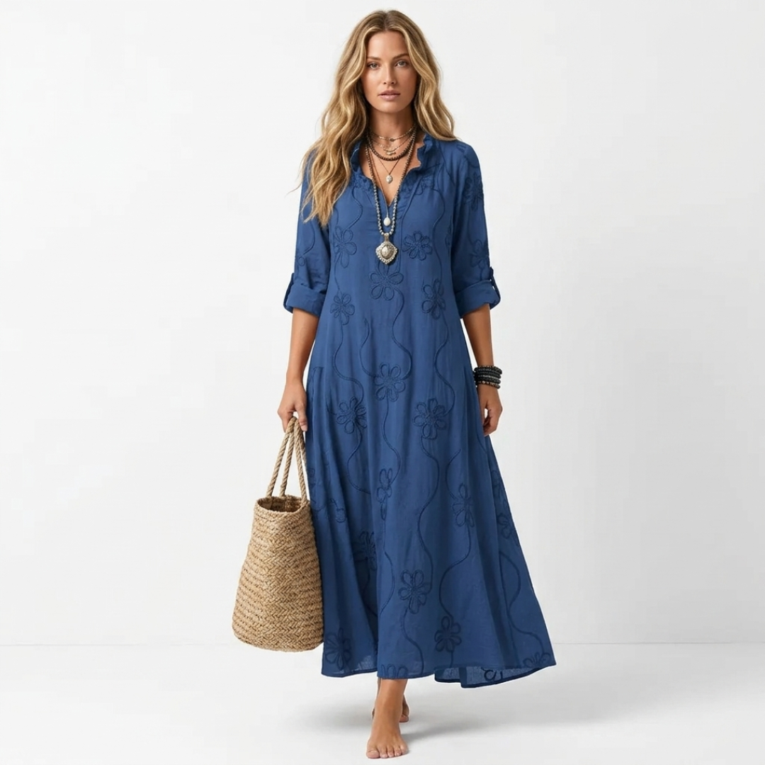 Clio - Floral Long Summer Dress