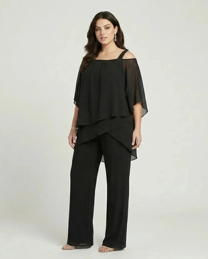 Vlasta | Chic Overlay Top Set