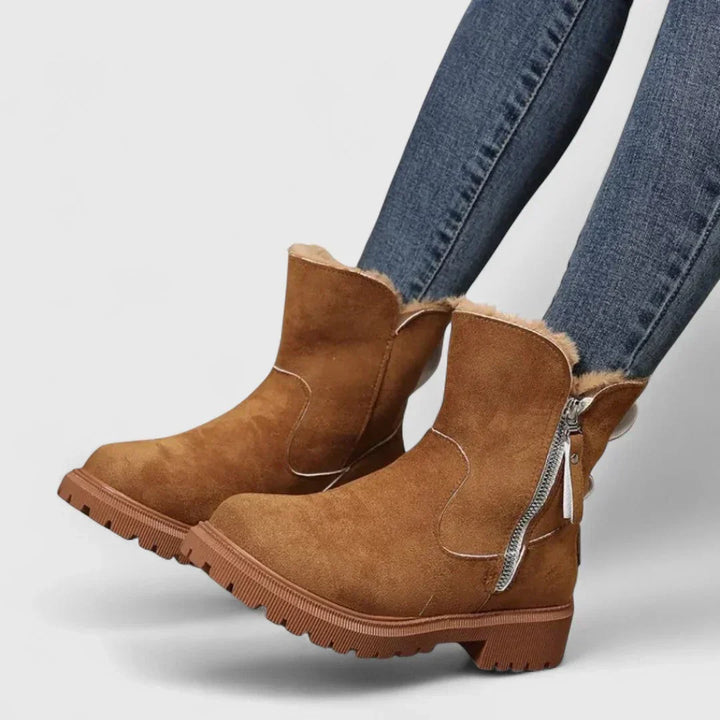 Irini - Comfortable and warm boots with soft lining for everyday elegance