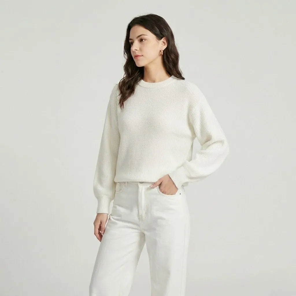 Cozy Minimalist Knit Pullover