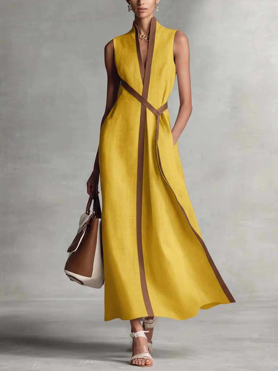 Elira - Elegant Linen Dress