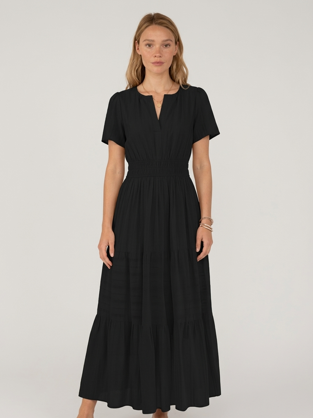 Vieroslava | Flowing Bohemian Maxi Dress